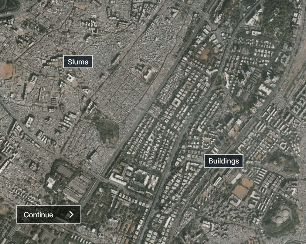 Storymap 4 Compare Two Areas